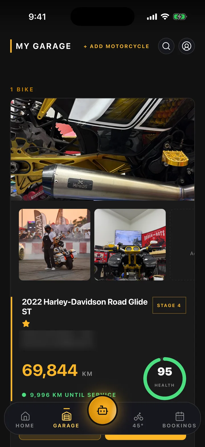 A garage that remembers
